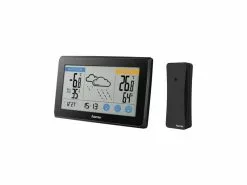 Hama Wetterstation Touch Schwarz