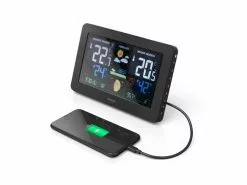 Hama Wetterstation Premium mit LED-Farbdisplay Schwarz -Prüfwerkzeug Verkäufe 140651992 xxl