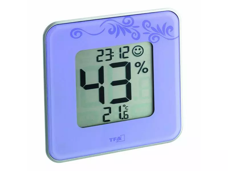 TFA Dostmann Thermo-/Hygrometer STYLE, Lila 3 TFA Dostmann Thermo-/Hygrometer STYLE, Lila