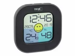 TFA Dostmann Thermo-/Hygrometer FUN, Schwarz