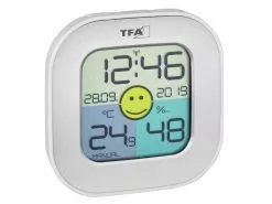 TFA Dostmann Thermo-/Hygrometer FUN, Silber