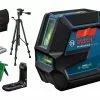 Bosch Professional Linienlaser GLL 2-15 G + BT150 Stativ 15 m -Prüfwerkzeug Verkäufe 182941035 xxl