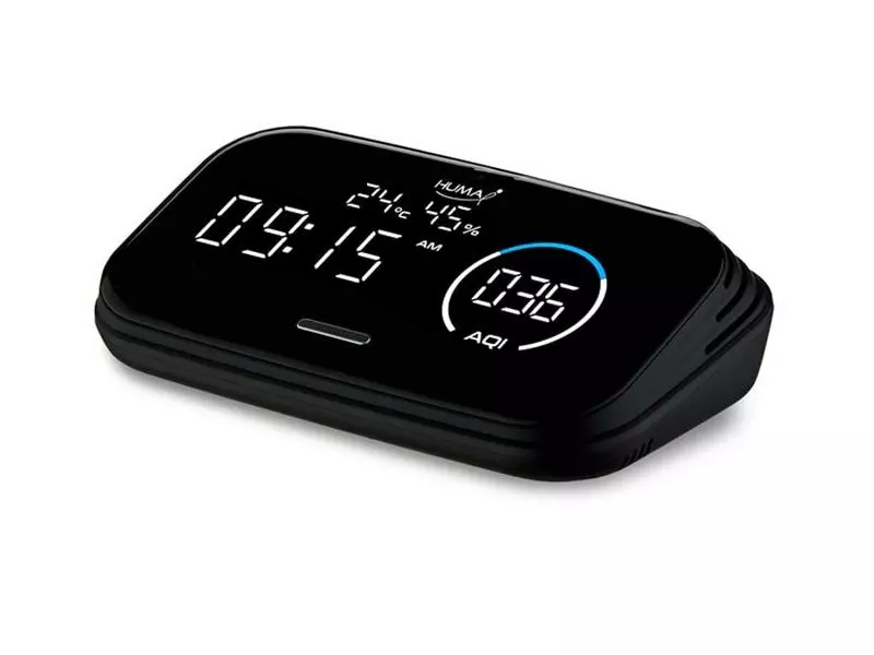 Humatech Luftgütemonitor Huma-i HI-300 Schwarz 3 Humatech Luftgütemonitor Huma-i HI-300 Schwarz