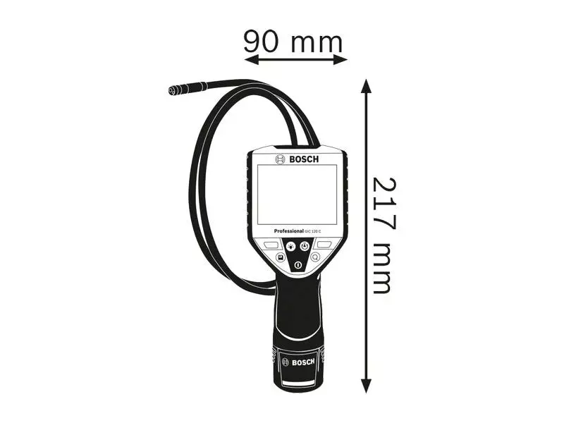 Bosch Professional Endoskopkamera GIC 120 C, inkl. Akku 18 Bosch Professional Endoskopkamera GIC 120 C, inkl. Akku – Bild 16