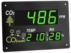 TFA Dostmann Luftgütemonitor Airco2ntrol Observer Schwarz