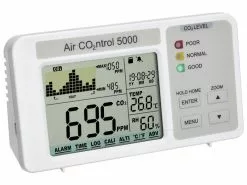 TFA Dostmann CO2 Luftgütemonitor Airco2ntrol 5000 Weiss