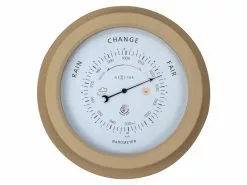 NeXtime Barometer Orchid Ø 22 cm, Braun
