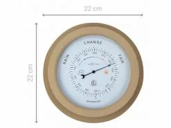 NeXtime Barometer Orchid Ø 22 cm, Braun -Prüfwerkzeug Verkäufe 196015101 xxl