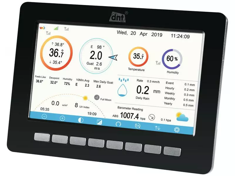 Dnt Wetterstation WeatherScreen PRO 5 Dnt Wetterstation WeatherScreen PRO – Bild 4