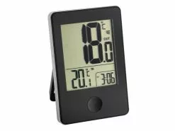 TFA Dostmann Funk-Thermometer POP Schwarz