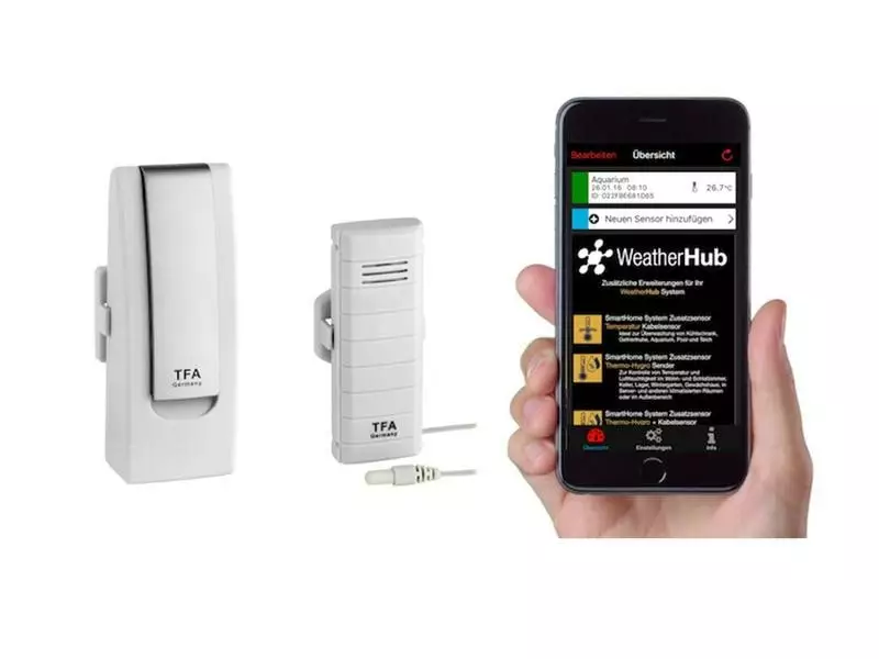 TFA Dostmann Wetterstation WeatherHub SET 2 4 TFA Dostmann Wetterstation WeatherHub SET 2 – Bild 2