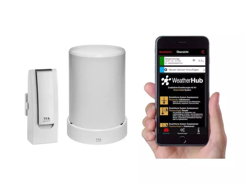 TFA Dostmann Wetterstation WeatherHub SET 3 4 TFA Dostmann Wetterstation WeatherHub SET 3 – Bild 2