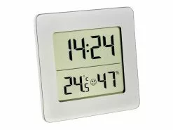 TFA Dostmann Thermo-/Hygrometer Digital Silber