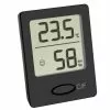 TFA Dostmann Thermo-/Hygrometer Digital Schwarz