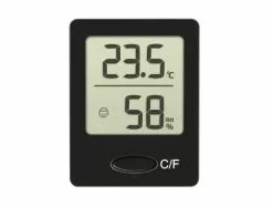 TFA Dostmann Thermo-/Hygrometer Digital Schwarz -Prüfwerkzeug Verkäufe 204183010 xxl