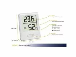 TFA Dostmann Thermo-/Hygrometer Digital Weiss -Prüfwerkzeug Verkäufe 204183323 xxl