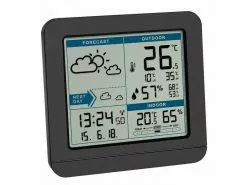 TFA Dostmann Wetterstation Sky 35.1152.01 Schwarz