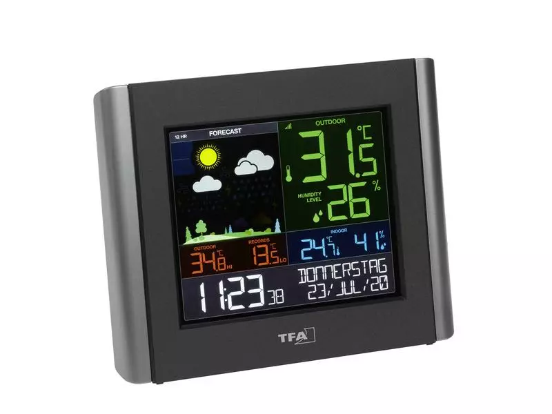 TFA Dostmann Wetterstation View Meteo 35.8000.01 3 TFA Dostmann Wetterstation View Meteo 35.8000.01