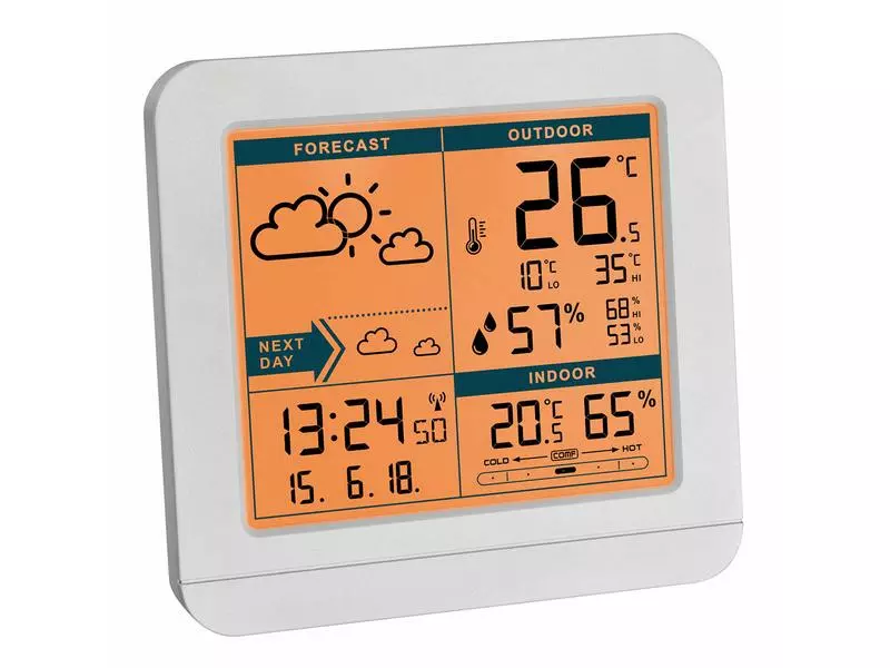 TFA Dostmann Wetterstation Sky 35.1152.02 Weiss 4 TFA Dostmann Wetterstation Sky 35.1152.02 Weiss – Bild 2