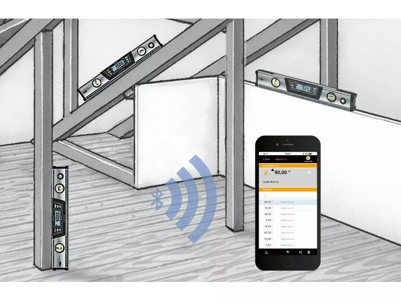 Laserliner Wasserwaage DigiLevel Pro 80 9 Laserliner Wasserwaage DigiLevel Pro 80 – Bild 7