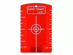 Laserliner Magnet-Zielplatte Rot