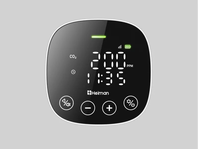 Heiman CO2 Luftgütemonitor HS3AQ 9 Heiman CO2 Luftgütemonitor HS3AQ – Bild 7