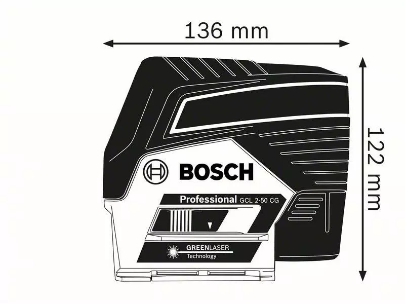 Bosch Professional Kombilaser GCL 2-50 CG 20 m 5 Bosch Professional Kombilaser GCL 2-50 CG 20 m – Bild 3