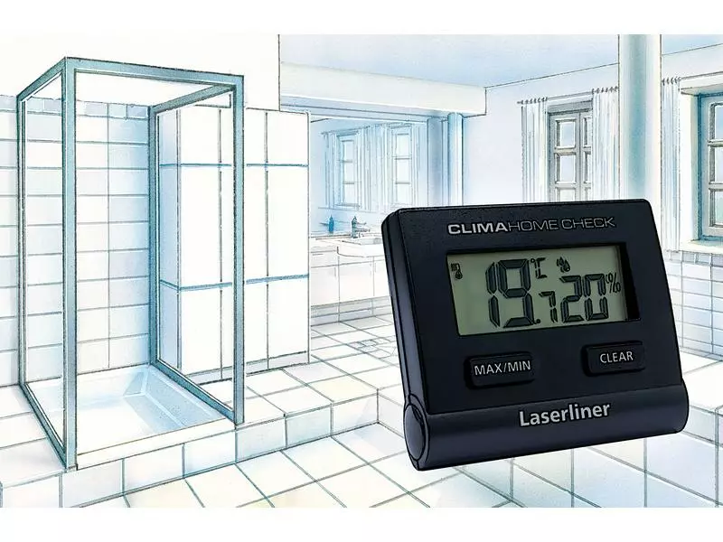 Laserliner Thermo-/Hygrometer ClimaHome-Check Black Digital 9 Laserliner Thermo-/Hygrometer ClimaHome-Check Black Digital – Bild 7