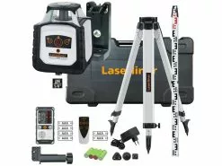 Prüfwerkzeug Verkäufe 12 Laserliner Rotationslaser Cubus 210S Set 150 cm 200 m