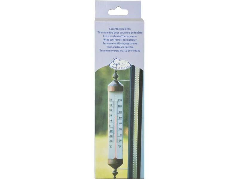 Esschert Design Thermometer Fensterrahmen 250 x 84 mm 4 Esschert Design Thermometer Fensterrahmen 250 x 84 mm – Bild 2