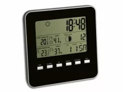TFA Dostmann Wetterstation Quadro, Schwarz