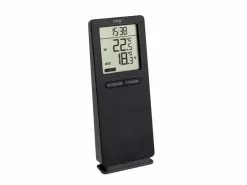 TFA Dostmann Funk-Thermometer NeoLogo, Schwarz
