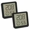 TFA Dostmann Thermo-/Hygrometer Digital, Schwarz, 2er Set -Prüfwerkzeug Verkäufe 231050173 xxl