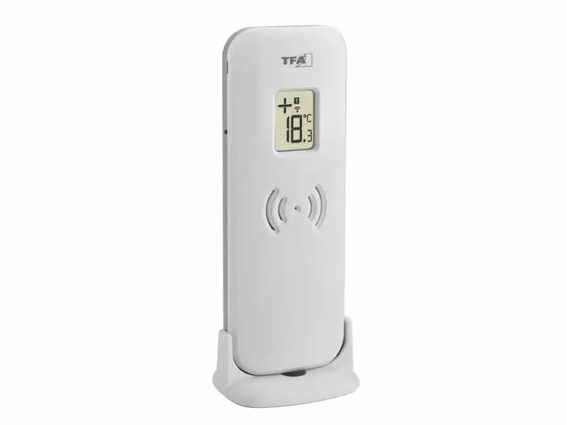 TFA Dostmann Funk-Thermometer NeoLogo, Schwarz 6 TFA Dostmann Funk-Thermometer NeoLogo, Schwarz – Bild 4