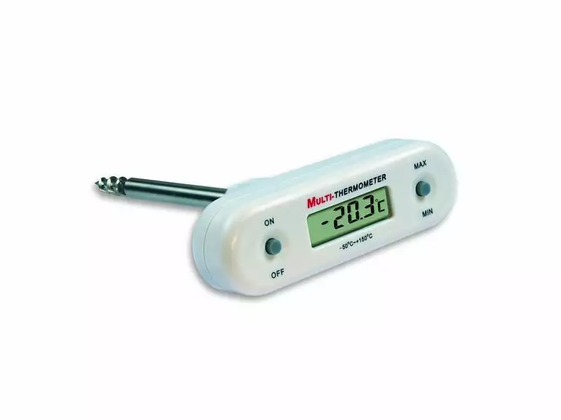 TFA Dostmann Thermometer Digital, T-Form, Weiss 3 TFA Dostmann Thermometer Digital, T-Form, Weiss