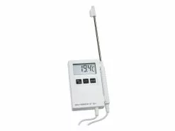 TFA Dostmann Thermometer P200 Digital Profi, Weiss