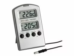 Prüfwerkzeug Verkäufe 22 TFA Dostmann Thermometer Digital, Silber / Metallic