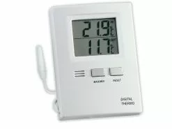 TFA Dostmann Thermometer Digital, Weiss