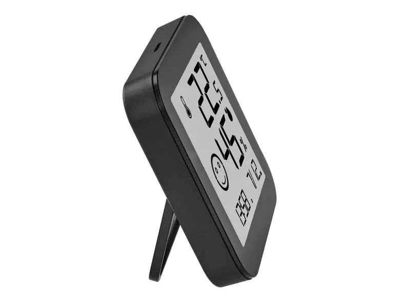 TFA Dostmann Thermo-/Hygrometer Digital, Black & White, Schwarz 6 TFA Dostmann Thermo-/Hygrometer Digital, Black & White, Schwarz – Bild 4