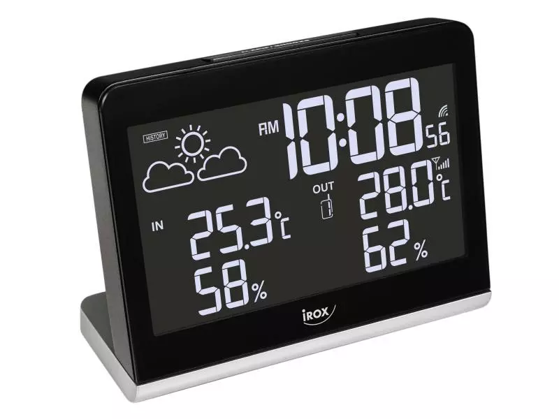 IROX Wetterstation CBR606 Schwarz 6 IROX Wetterstation CBR606 Schwarz – Bild 4