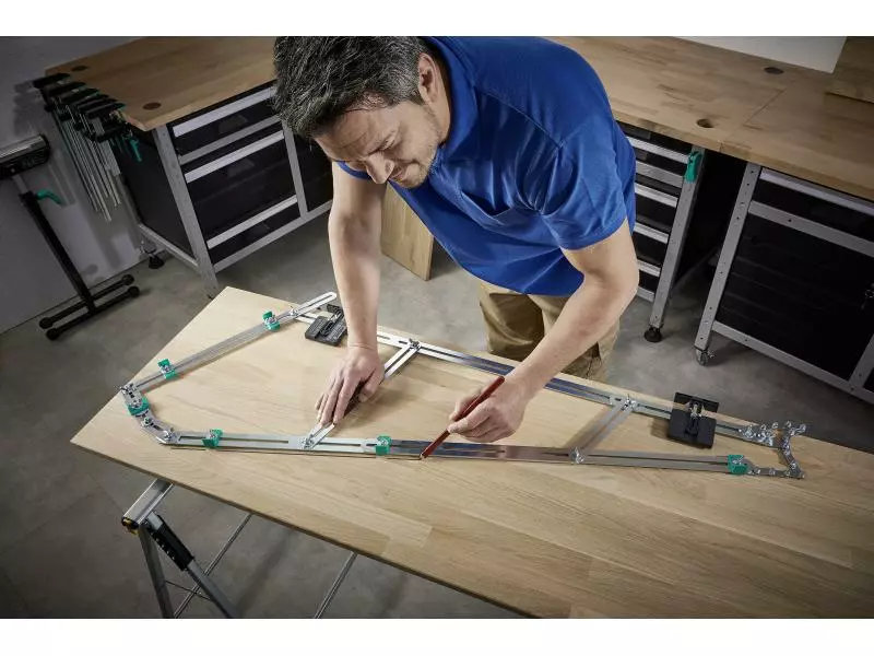 Wolfcraft Treppenlehre 3,8 x 19,5 x 116,2 cm 6 Wolfcraft Treppenlehre 3,8 x 19,5 x 116,2 cm – Bild 4