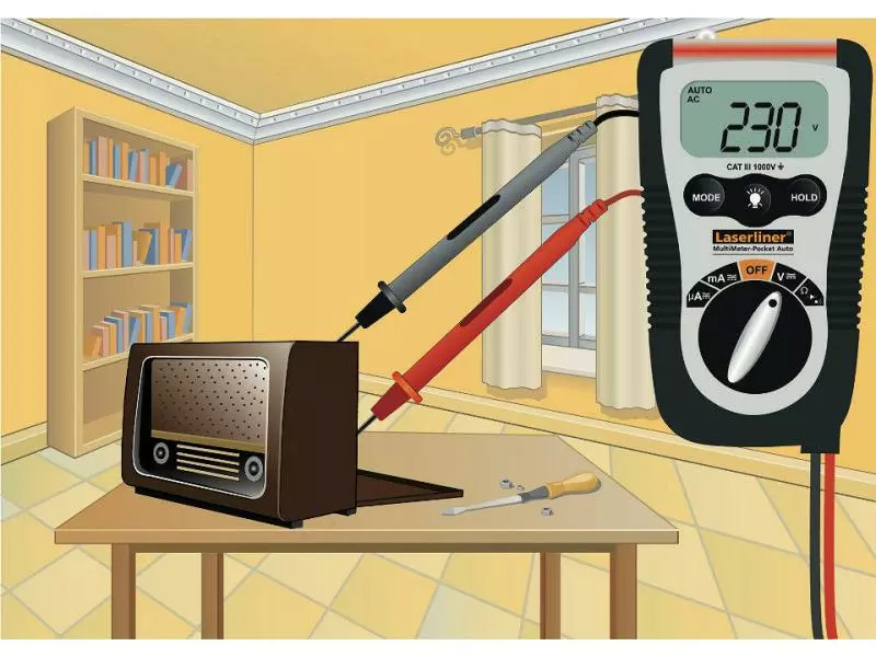 Laserliner Multimeter Pocket 1999 Digits 4 Laserliner Multimeter Pocket 1999 Digits – Bild 2