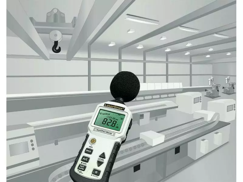 Laserliner Schallpegelmessgerät SoundTest-Master 6 Laserliner Schallpegelmessgerät SoundTest-Master – Bild 4