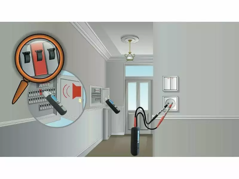 Laserliner Ortungsgerät CableTracer Pro 6 Laserliner Ortungsgerät CableTracer Pro – Bild 4