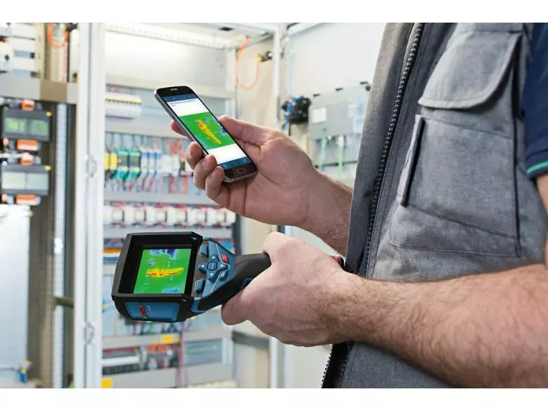 Bosch Professional Wärmebildkamera GTC 400 C + L-Boxx 9 Bosch Professional Wärmebildkamera GTC 400 C + L-Boxx – Bild 7