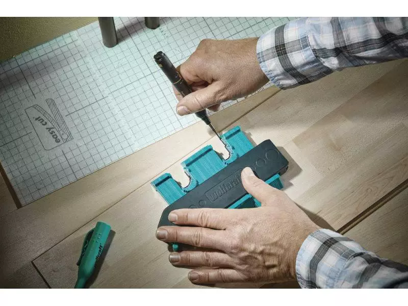 Wolfcraft Konturenlehre 130 x 30 mm 7 Wolfcraft Konturenlehre 130 x 30 mm – Bild 5