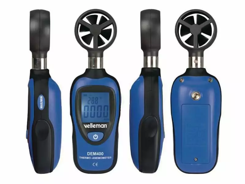 Velleman Windmesser DEM400 4 Velleman Windmesser DEM400 – Bild 2