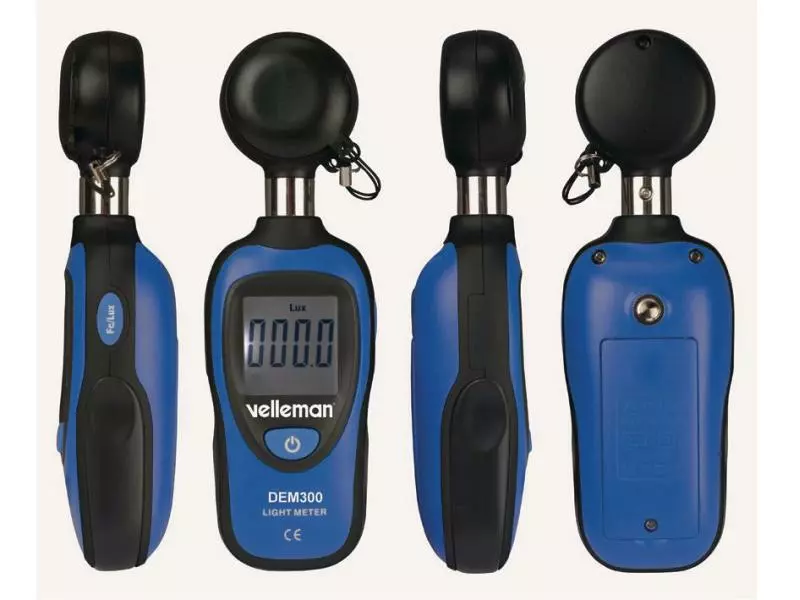 Velleman Luxmeter DEM300 4 Velleman Luxmeter DEM300 – Bild 2