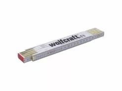 Wolfcraft Doppelmeter 2 m Holz