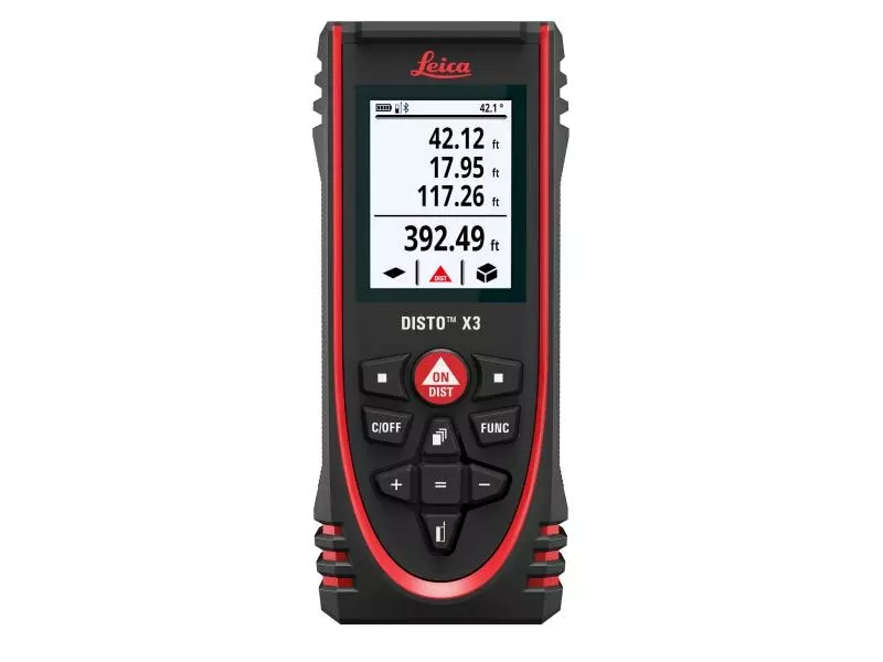 Leica Geosystems Laser-Distanzmesser Disto X3 150 m 3 Leica Geosystems Laser-Distanzmesser Disto X3 150 m